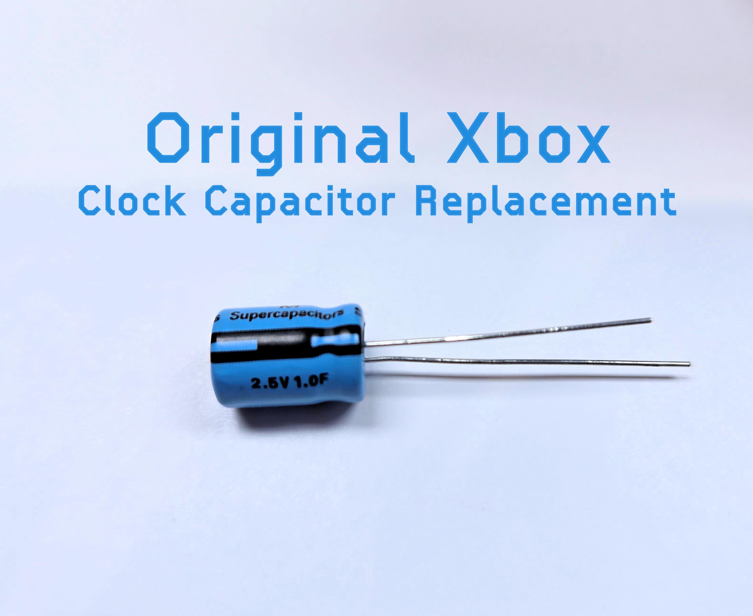 Clock Capacitor Replacement for the Original Xbox - Etsy
