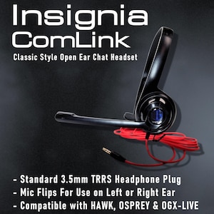 Insignia Live Chat Headset Comlink