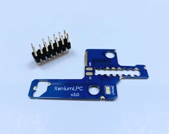 PCB de reconstrucción LPC original de Xbox v1.6 con cabezal de pines