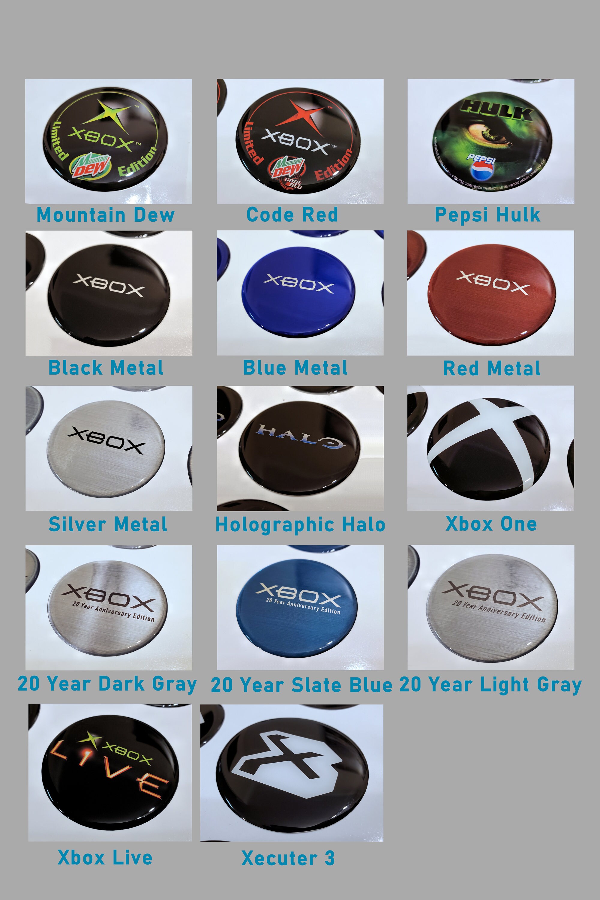 Original Xbox Replacement Jewel Varieties Etsy