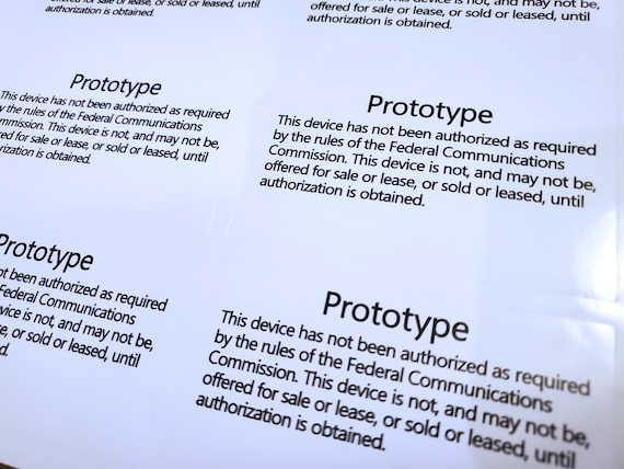 Original Xbox Replacement Prototype Label
