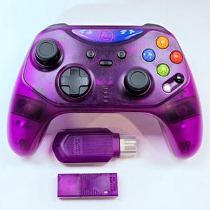 Purple Crystal Halo Covenant Retro Fighters Hunter Controller