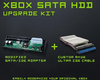 Original Xbox SATA Hard Drive Upgrade Kit - Etsy Original Xbox SATA Hard Drive Upgrade Kit - Etsy