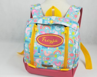 Backpack kindergarten backpack daycare bag personalized, Tonibox bag, music box bag