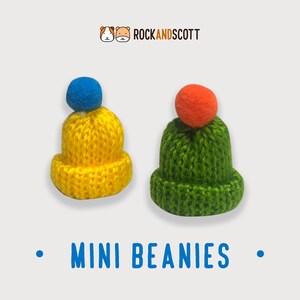 Guinea Pig Beanies |  Hats for hamsters, rats, chinchilla, hedgehog, ferrets, mice and other small animals