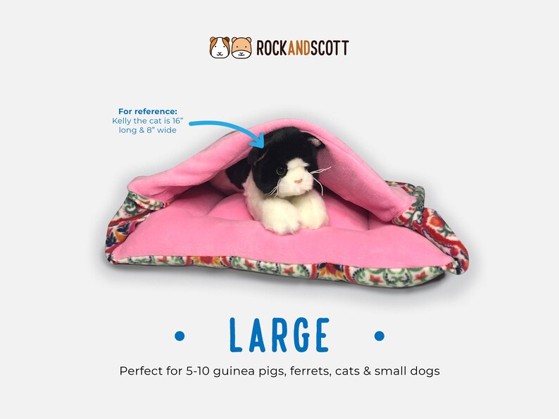 2in1 Snuggle Pouch for Bunnies & Cats Large Snuggle Sack Etsy