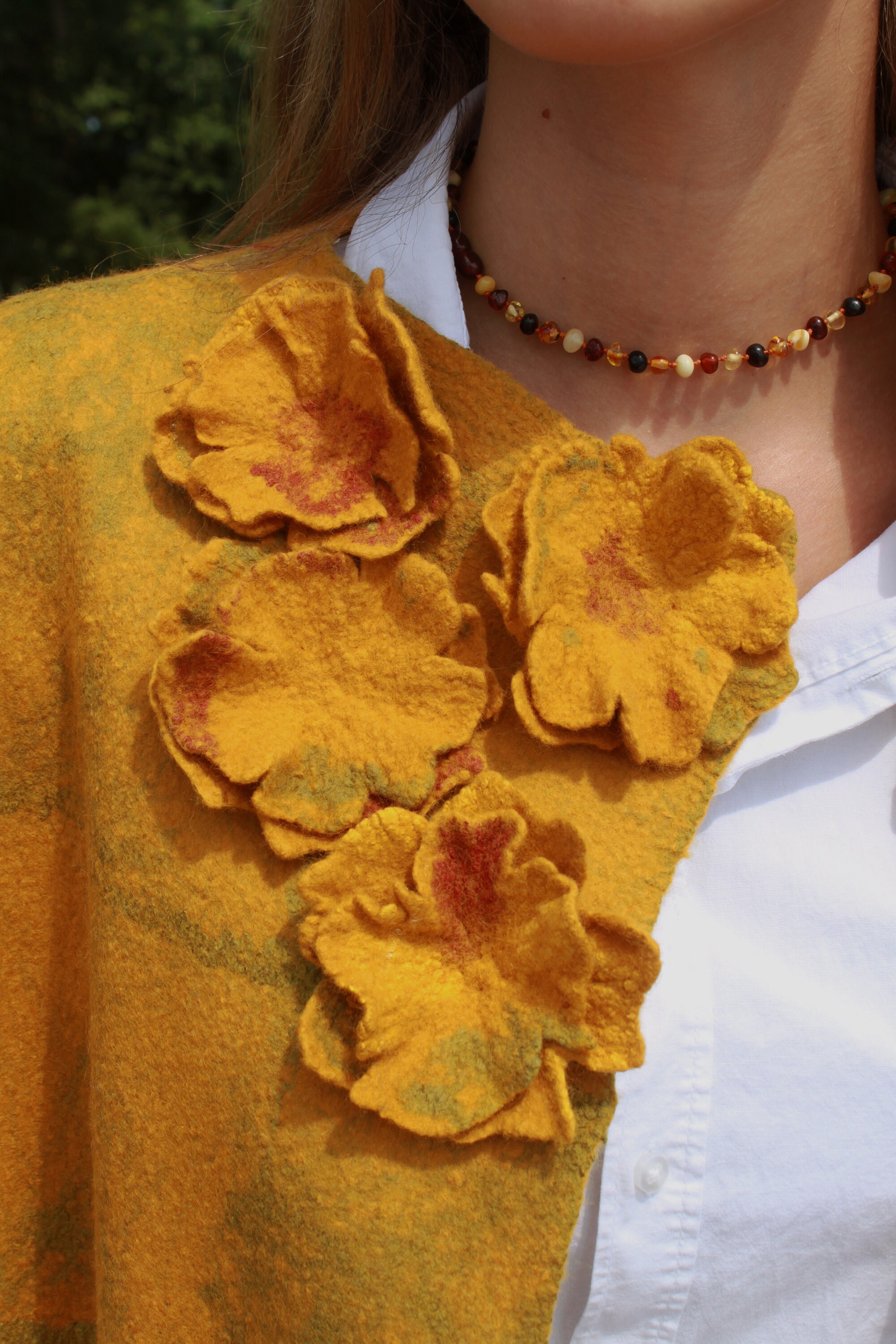 Felted Jacket for Women Short Coat Handmade Jacket Collar Etsy UK