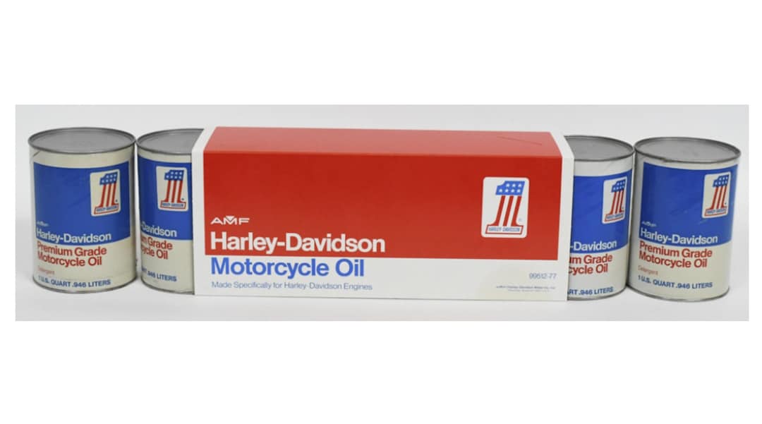 1970s Harley Davidson Oil Can Set With the Box 4 Cans W/ Etsy