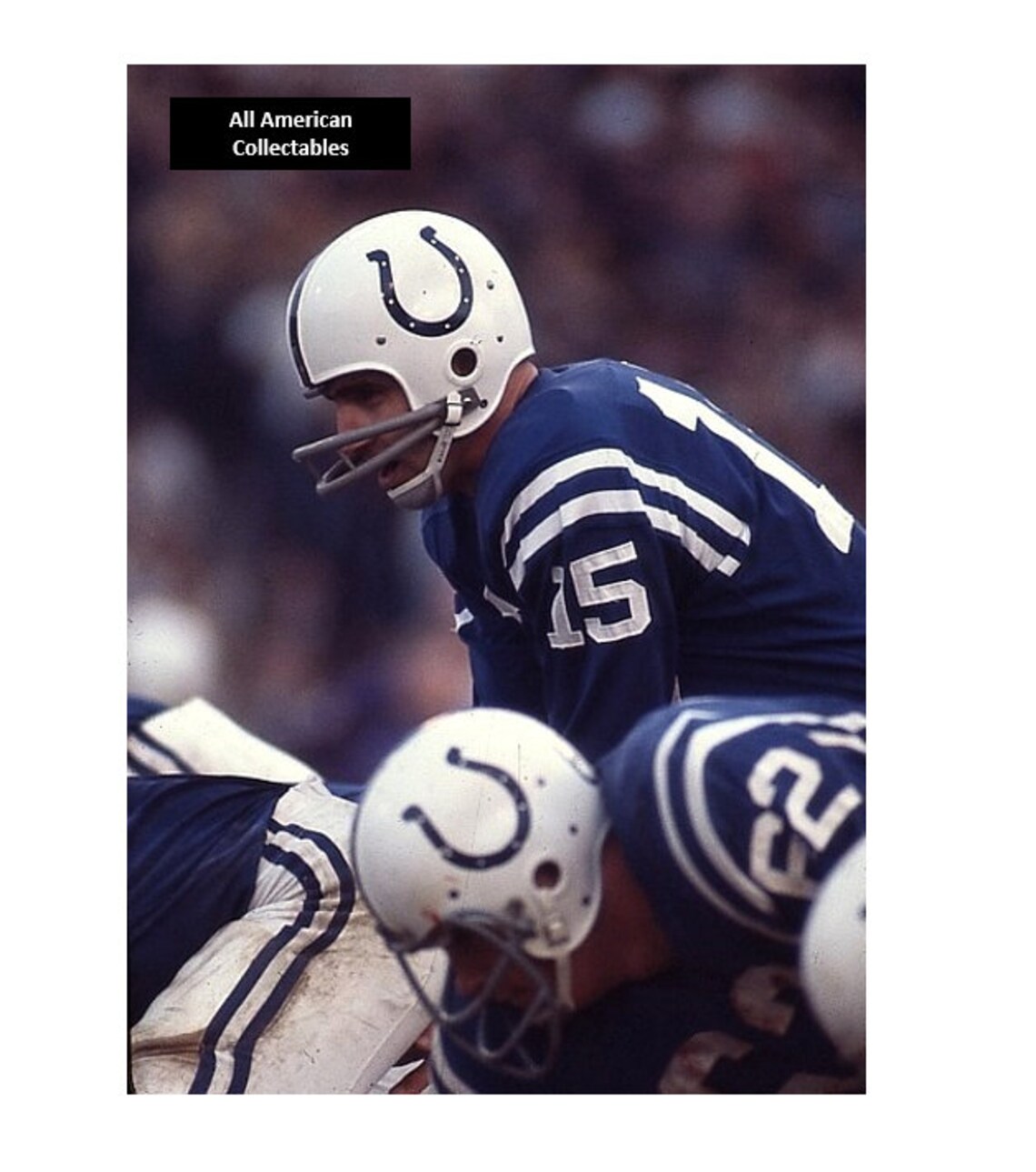 Original 1969 Super Bowl III NFL Negative Photo con Colts QB Etsy