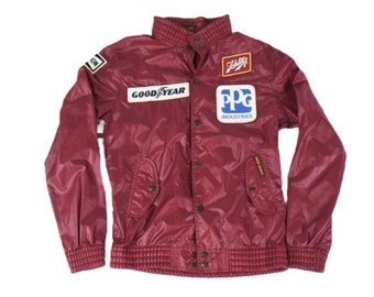 1982 Bobby Unser OWNED Schlitz Race Jacket (COA) Vintatge Wife Worn Indy 500 Racing Coat