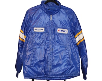 Bobby Unser WORN Penske Racing Jacket (COA) Indy 500 Race Driver Signed Owned Coat!