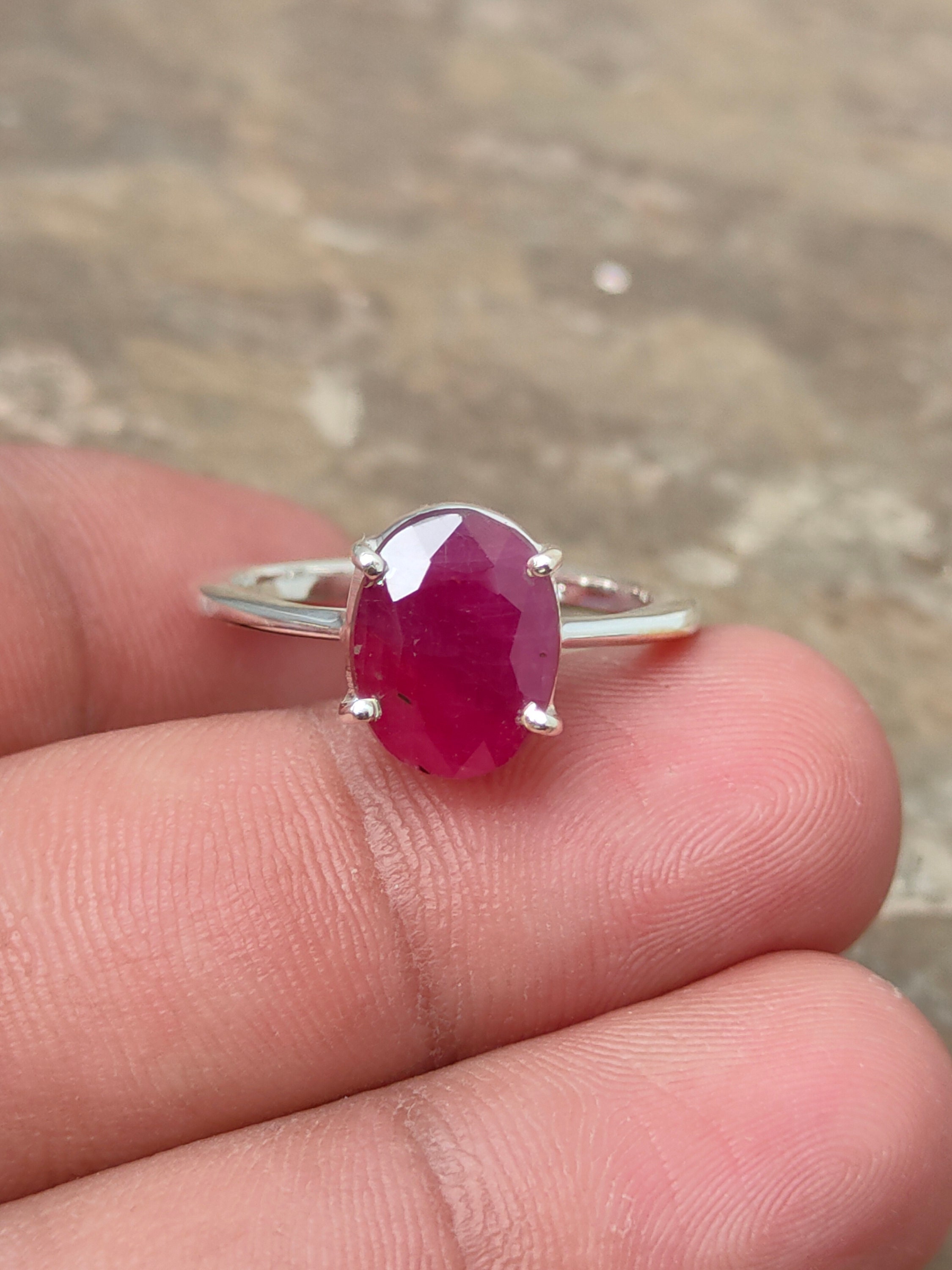 Certified ruby hotsell gemstone