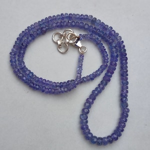 Natural Tanzanite Chain Tanzanite Necklace