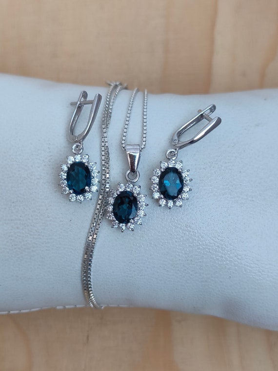 Topaz jewellery sets sales