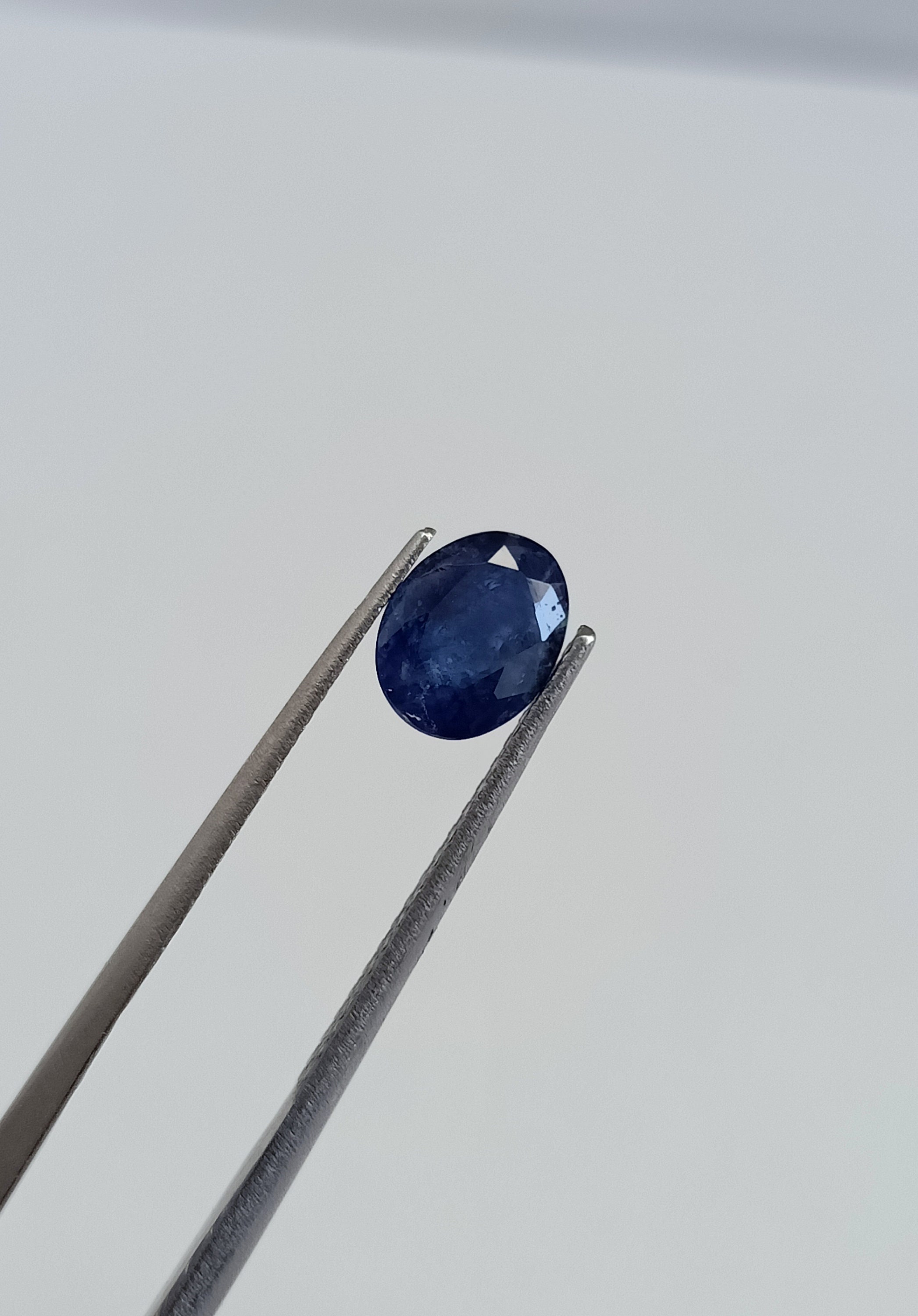Natural Kashmir sapphire1.10 Carat | Etsy