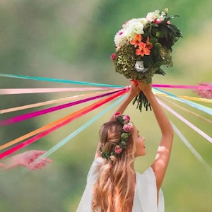 Danse des rubans pour Mariage Lyon Beaujolais Suisse