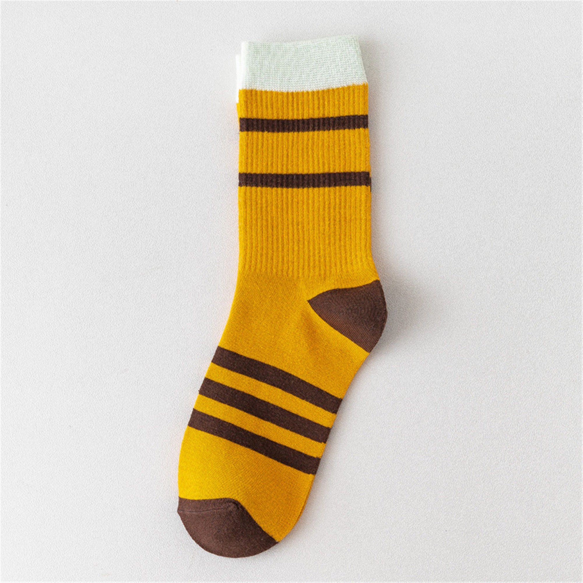 Retro Stripes Sports Socks Breathable Cotton Socks Adult | Etsy UK