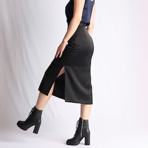 Midi Satin Skirts Etsy UK