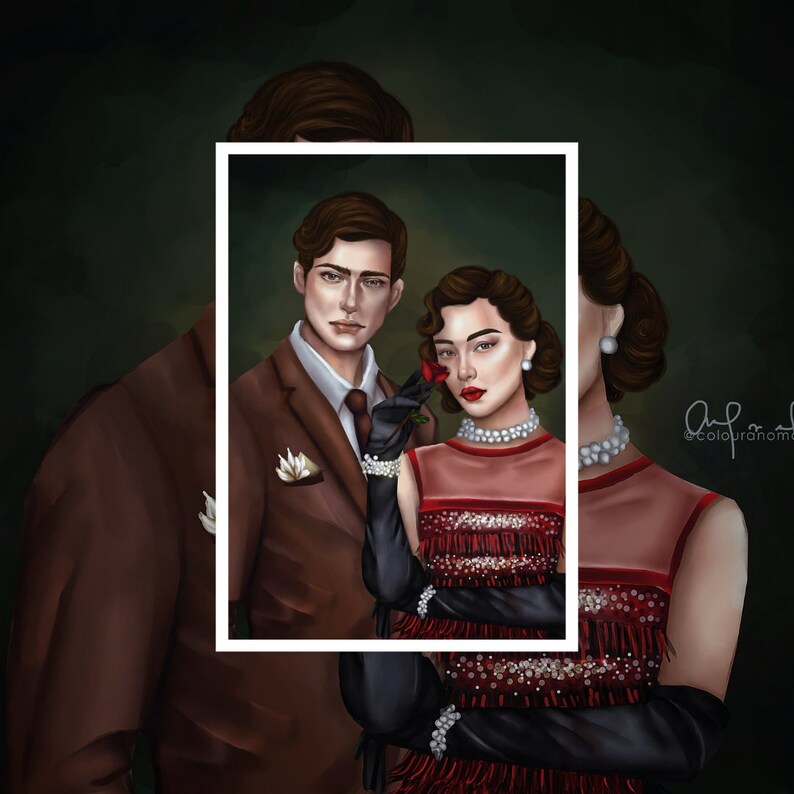 Roma & Juliette /these Violent Delights/ Art Print Etsy