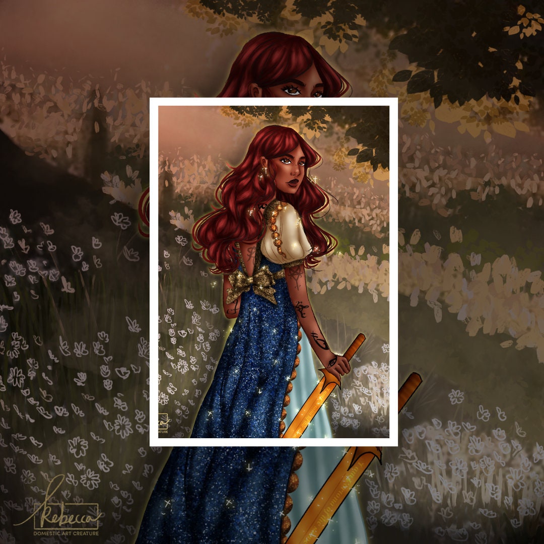 Cordelia Carstairs/ Art Print Etsy