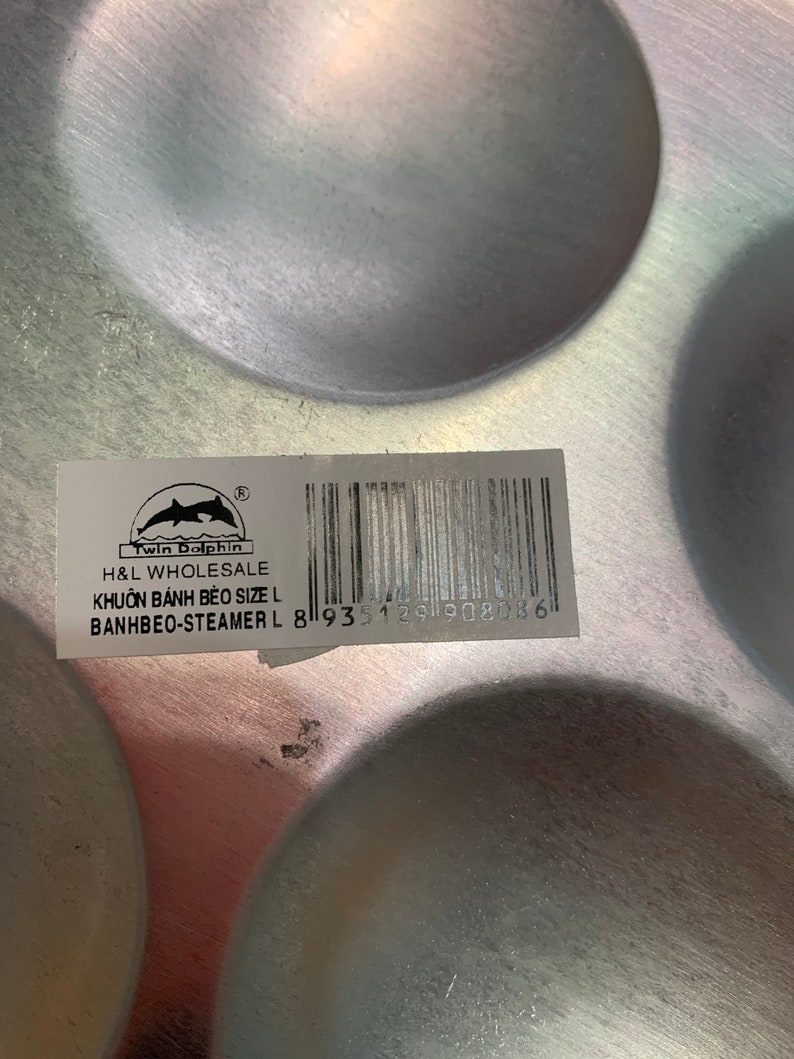 Vietnamese Steamed Rice Cake Mold Khuon Khuon Banh Beo Rare Size L Etsy