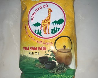 Green tea- tra Sam Dua- Hiep Thanh 70g - product of VietNam