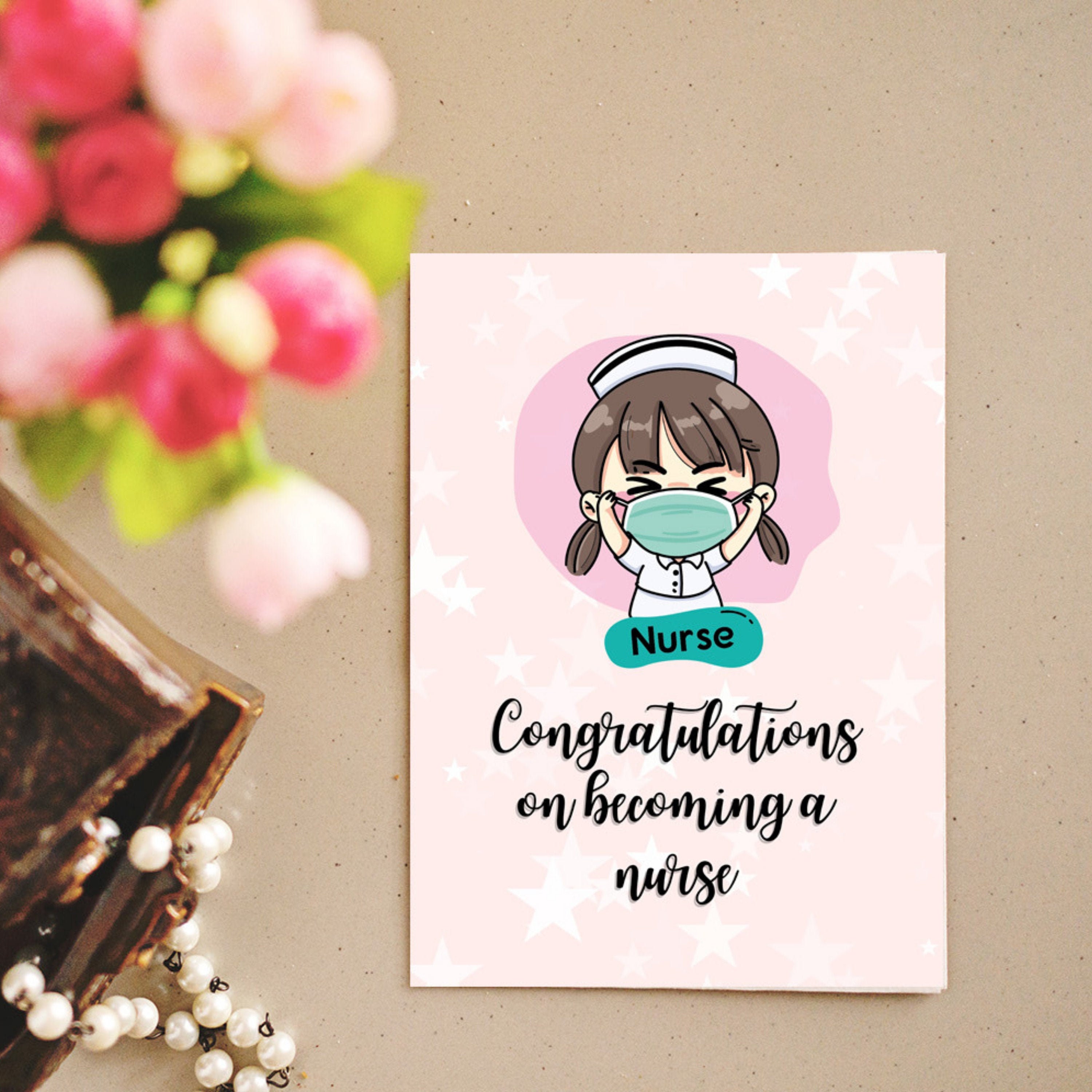 Congratulations On Becoming A Nurse Registered Nurse Gift Etsy Singapore
