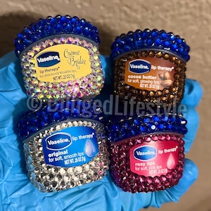 Bling Vaseline Lip Thearpy - lip balm jar