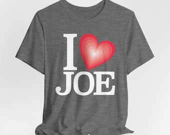 Ich Herz Joe | Name Tshirt | joe joens lieb | Jonas Brothers | Fan Tshirt | Konzertartikel