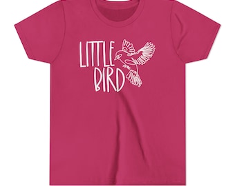 Youth T-Shirt, Jonas Brothers Little Bird Song Tee for Kids, Kid's Band Fan Clothing, Children's Graphic Top, Music Lover Gift, Short Sleeve