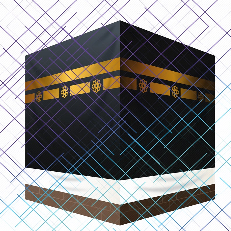 Kaaba Mecca. Masjidil Haram Makkah Jpeg and Png. Instant Etsy UK