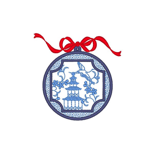 Chinoiserie Ornament Etsy