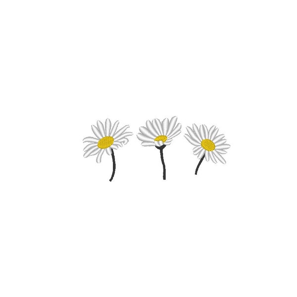 Daisy embroidered 3pc main image 1