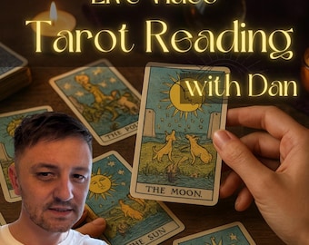 Lectura de tarot por videollamada en vivo, videollamada clarividente por WhatsApp de 10, 20, 30 y 60 minutos.