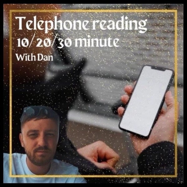 Lecture de cartes de tarot par téléphone, lecture de téléphone par médium/clairvoyante de 10, 20 ou 30 minutes