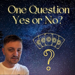 Ja / Nein Frage 1 Karte In der Tiefe Tarotkarte Antwort, Psychic, Hellsichtig innerhalb von 48 Stunden