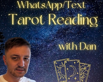 WhatsApp Text Reading, SMS Chat Psychic/Clairvoyant Tarot Card Reading 20, 45 And 60 Minutes