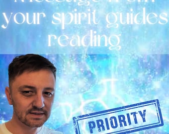 Priority Message From Your Spirit Guides Reading, Psychic, Clairvoyant Medium Message Reading Within 24 Hours Fast Responce