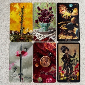 6 Karten in der Tiefe Allgemeine Tarot Kartenlegung, Psychic, Hellsichtig, Tarot, innerhalb von 48 Stunden