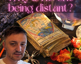 Why Is He/She Being Distant? 4 Card In Depth Tarot Card Reading, Psychic, Clairvoyant Within 48 Hours