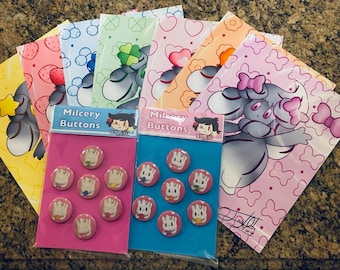Alcremie & Milcery Art Bundle