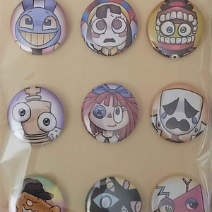 Amazing Digital Circus Buttons!