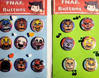 FNAF 1 & 2 BUTTONS!