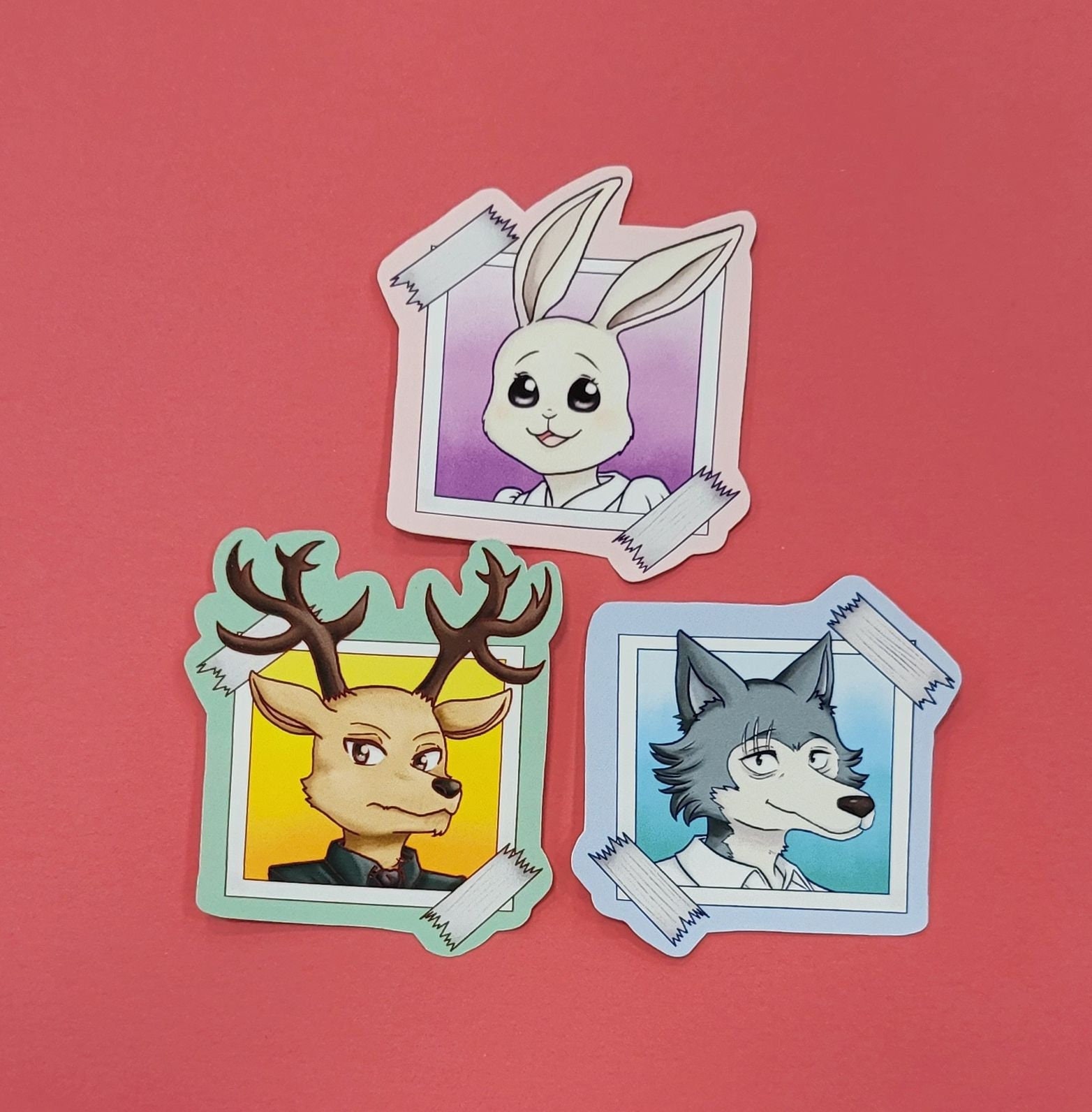 Beastars Stickers Etsy