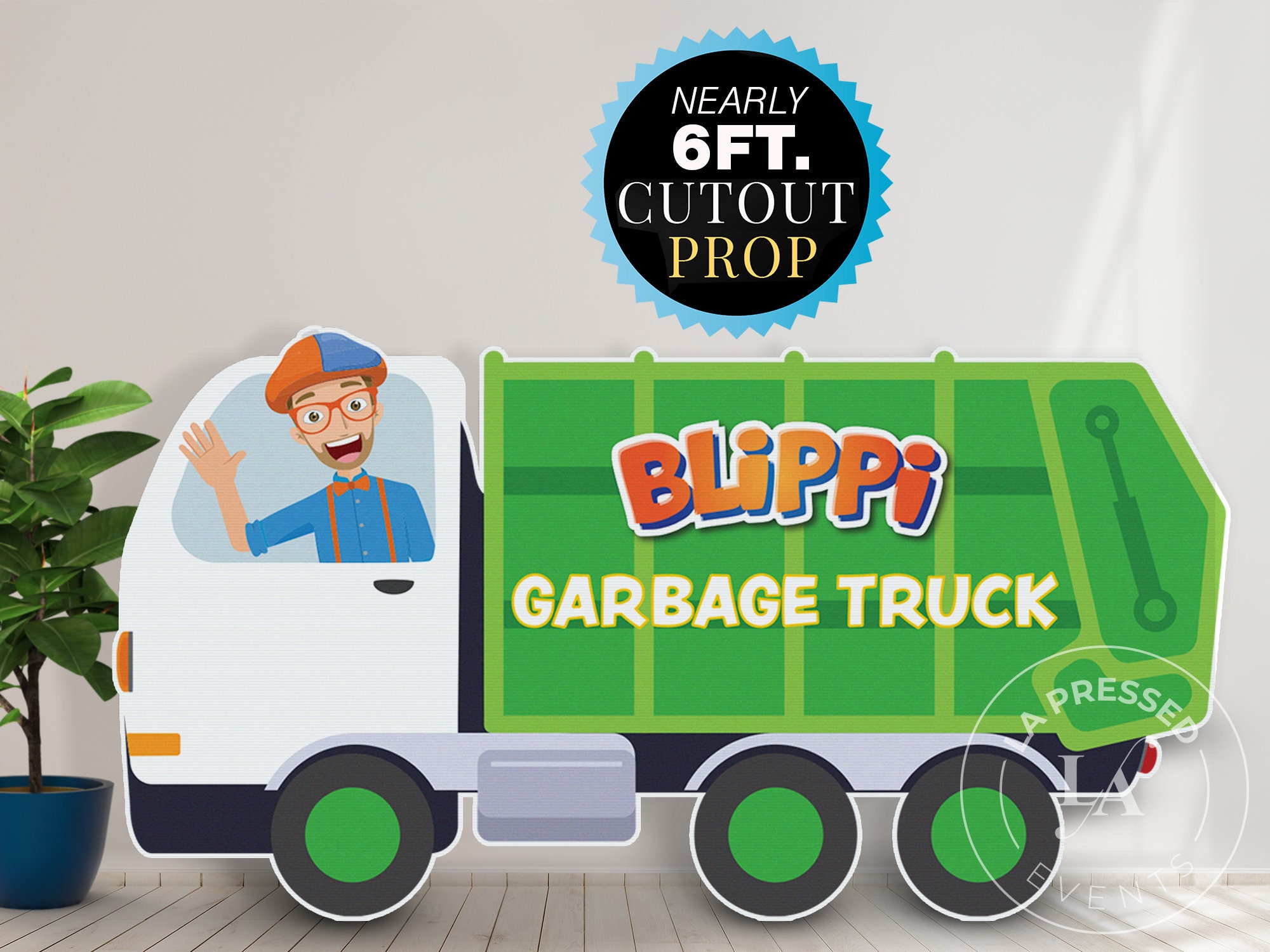You Tube Blippi Garbage Truck - mg06bee