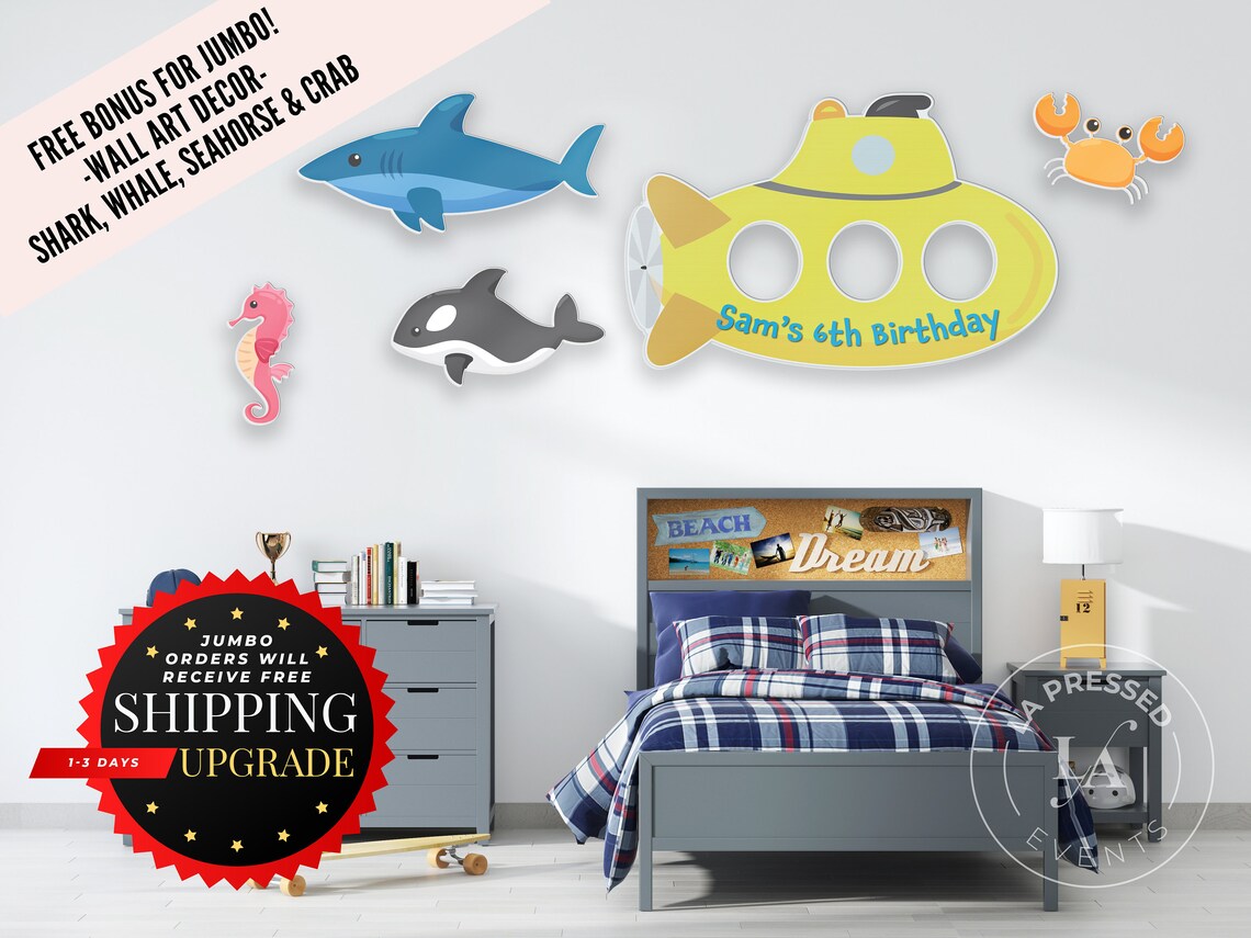 Submarine Photo Booth Frame Submarine Wall Art Submarine Etsy