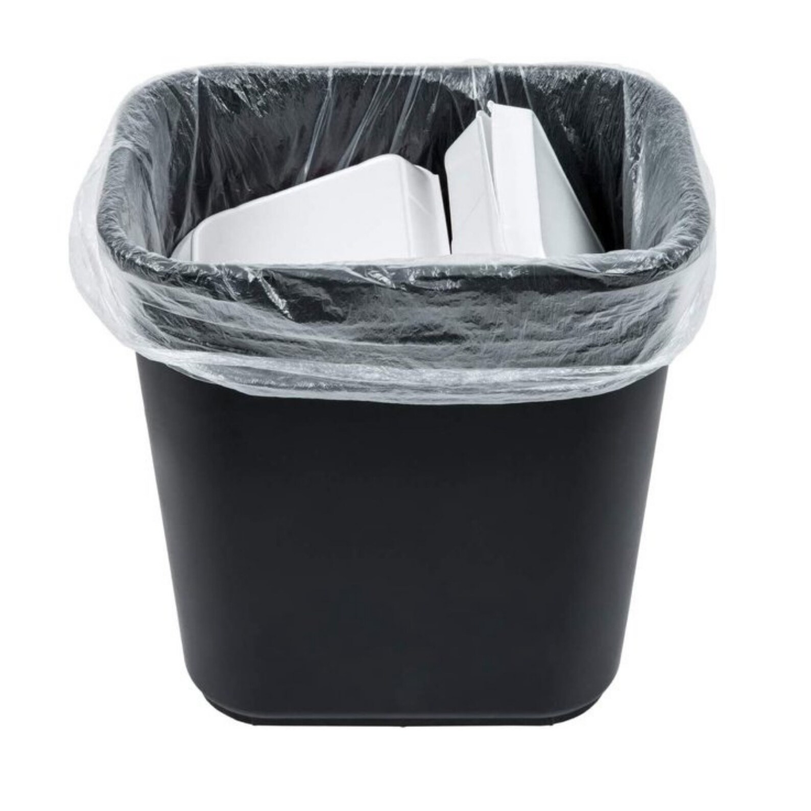 Netko Clear Plastic Garbage Bags 710 Gallon Waste Basket Etsy