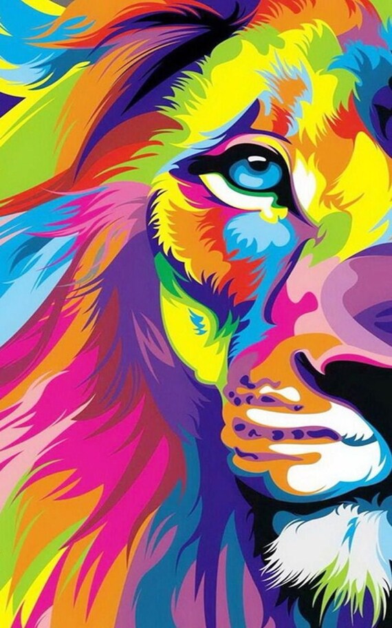 The lion king poster art color scheme Etsy