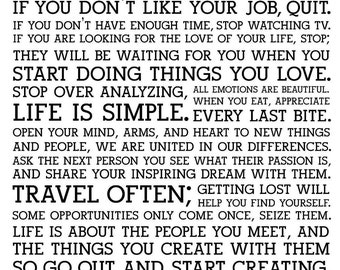 This Is Your Life Etsy