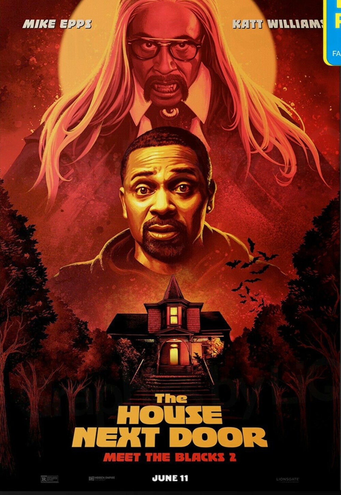 The House Next Door Meet The Blacks 2 The House Next Door Meet the Blacks 2 Mike Epps 2021 Movie | Etsy